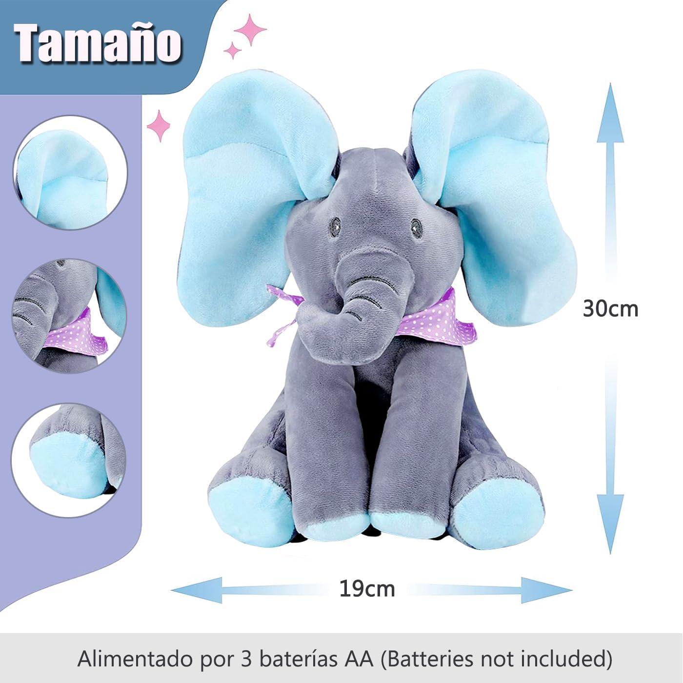 Elefante parlante Peek a boo - Familysplace™