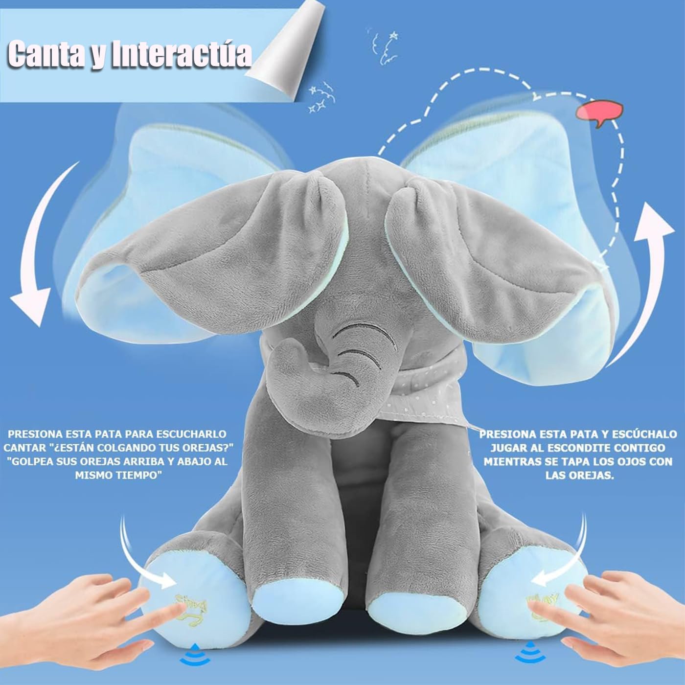 Elefante parlante Peek a boo - Familysplace™